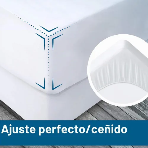 Vista 4 de Guardmax Jersey Knitted Cot Size Mattress Protector - Waterproof & Dust Mite Proof Mattress Cover with Stretchable Pockets - Soft, Comfortable, &