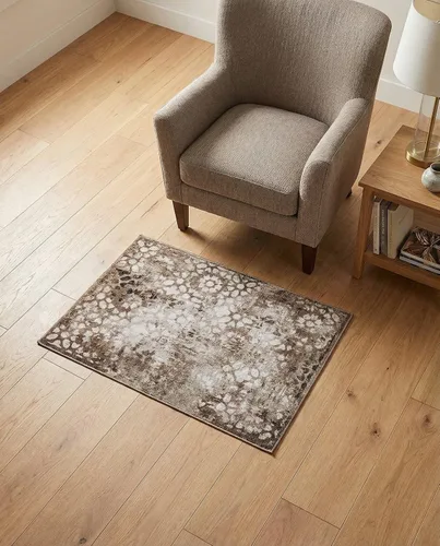 Vista 3 de Rugs.com Alfombra de la colección Monte Carlo, alfombra mediana marrón de 2 pies 2 pulgadas x 3 pies perfecta para salas de estar, comedores grandes