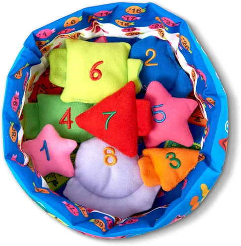 Vista 8 de Melissa & Doug K's Kids Fish and Count Juego de aprendizaje con 8 peces numerados para atrapar y liberar