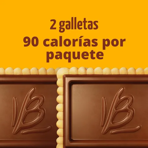 Vista 2 de Bauducco Galletas Choco Biscuit – Galletas crujientes cubiertas de chocolate, envueltas individualmente para aperitivos, postres y loncheras, 15.2