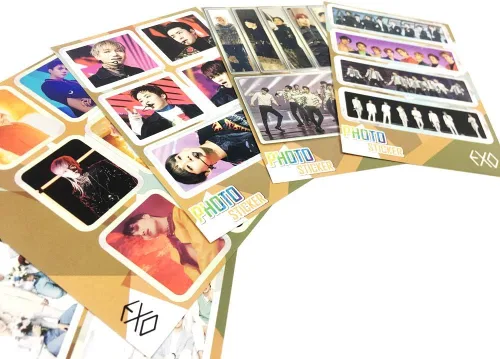 Vista 6 de Exo Baekhyun - Bambi Photobook A ver. (3er Mini álbum) Pre Orden CD+Photolibro+Póster plegado+Otros con seguimiento, pegatinas extra decorativas