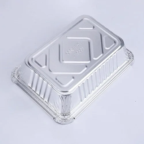 Vista 9 de Othmro Sartenes de papel de aluminio de 28.7 fl oz, bandejas reciclables para llevar, recipientes de alimentos de papel de aluminio, sartenes