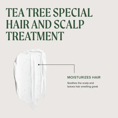 Vista 7 de Tea Tree Tratamiento capilar y cuero cabelludo, mascarilla hidratante para todo tipo de cabello