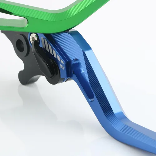 Vista 7 de Embrague de freno de motocicleta Palanca de embrague de freno ajustable para motocicleta Accesorios 3D Rhombus CNC con logotipo para Suzuki V-Strom