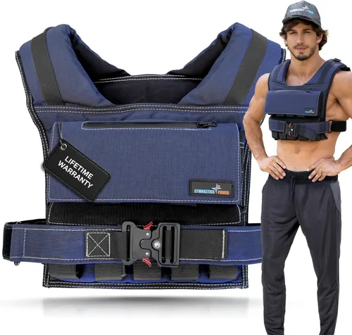 Vista 12 de Weighted Vest Adjustable for Men and Women – Workout Weight Training Vest for Fitness, Running, Strength, Exercise & Cross Training
