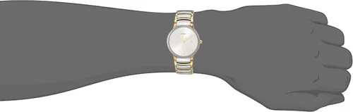 Vista 2 de Rado Centrix Diamond - Reloj de cuarzo suizo para hombre, plateado (R30931713), Blanco, Movimiento de cuarzo