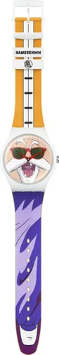 Vista 2 de Swatch Reloj unisex KAMESENNIN X SWATCH (Modelo SUOZ346), Blanco, Reloj de cuarzo