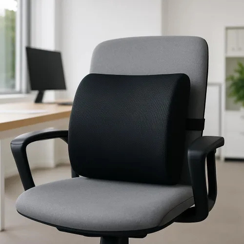 Vista 3 de Cojín de asiento para ciática, coxis, coxis, dolor de espalda y soporte lumbar, paquete combinado de cojín mejorado