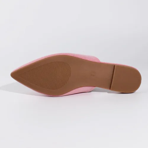 Vista 4 de Hawkwell Mocasines sin espalda para mujer, planos, cómodos, puntiagudos