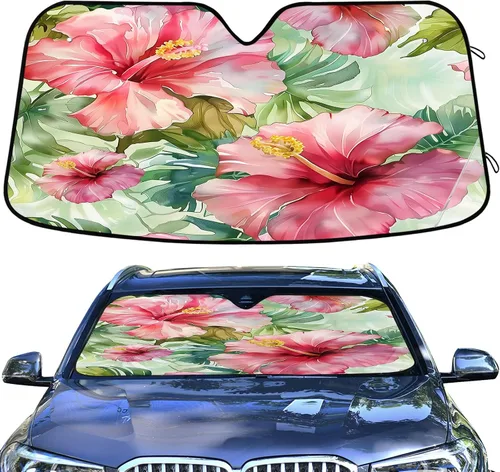 Vista 22 de Parasol para parabrisas de automóvil de tiburón para ventana delantera, accesorios interiores para automóvil SUV