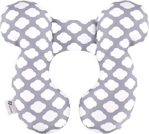 Vista 15 de vocheer Almohada para el cuello del bebé para asiento de automóvil, soporte Oso