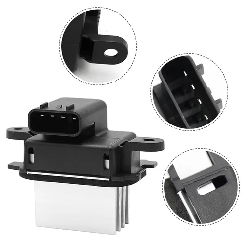 Vista 2 de EATAKWARD Kit de resistencias de motor de ventilador HVAC BL3Z-19E624-A Módulo de control del ventilador de CA con conector WPT688 Reemplazo