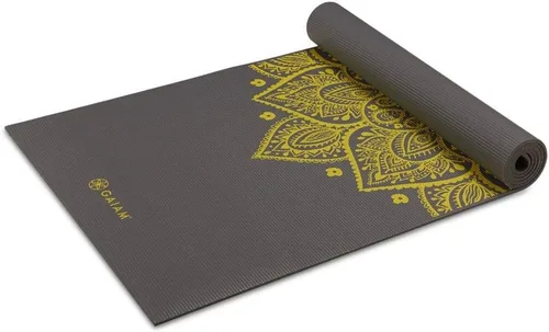 Vista 20 de Gaiam - Alfombrilla de yoga, 6 mm, extra gruesa, antideslizante, de primera calidad, para todo tipo de yoga, pilates y ejercicios en el suelo