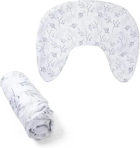 Vista 14 de Funda para Almohada de Lactancia Boppy - Suave, Lavable y Hipoalergénica de Microfibra para Almohada de Bibernón y Lactancia