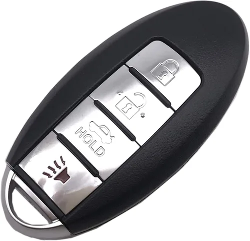 Vista 4 de Funda inteligente para llavero Nissan Altima Maxima Murano Infiniti KR55WK48903 4 botones de repuesto sin llave remoto de entrada remota carcasa