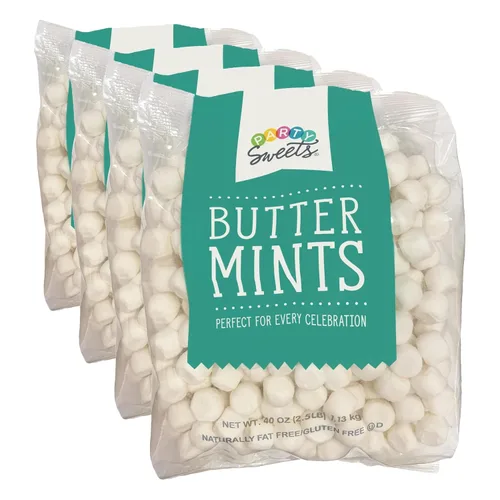 Vista 17 de Party Sweets Surtido de menta pastel, 14 onzas, Appx. 100 piezas de Hospitality Mints