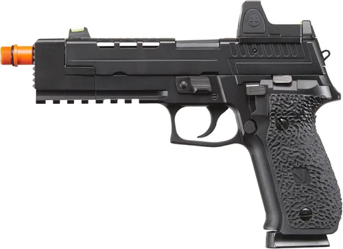 Vista 2 de Vorsk Aluminum Hi-Capa Airsoft VP26X Gas Blowback Pistol w/Red Dot Sight