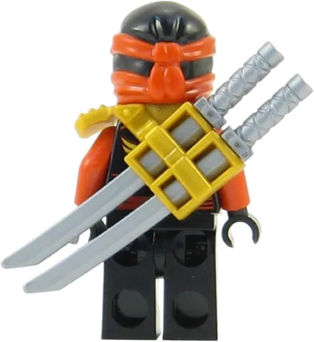Vista 2 de LEGO Ninjago Skybound Kai Red Ninja Minifigura Sky Pirate NUEVO 2016