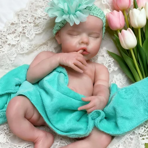 Vista 6 de OtardDolls Muñecas de bebé Reborn realistas de 18 pulgadas, silicona suave