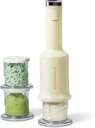 Vista 11 de MAGNIFIQUE Máquina para hacer helados, máquina de postres 5 en 1 Salvia