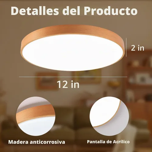 Vista 8 de Lámpara de techo inteligente de montaje empotrado con control remoto, compatible con Alexa/Google Home, regulable RGB cambio de color (2700K-6000K)