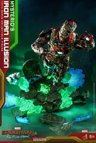 Vista 5 de Hot Toys Ilusión de Iron Man de Misterio - Spider-Man: Lejos de casa