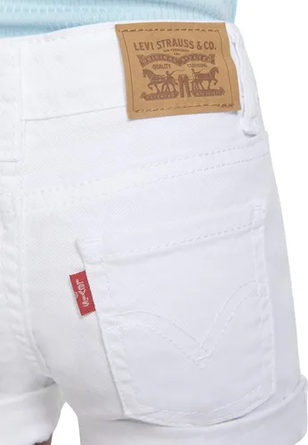 Vista 9 de Levi's Girls' Girlfriend Fit Denim Shorty Shorts