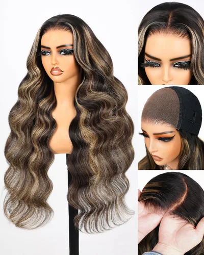 Vista 8 de Peluca de cabello humano rubio estilo Bob de 13 x 4 con encaje frontal, peluca Bob de 10 pulgadas 613 Lace Front Wig Human Hair Pre Plucked With