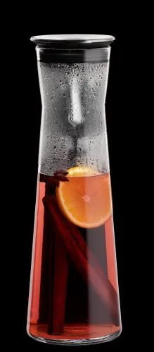 Vista 4 de Simax - Decantador para agua INDIS 1.1L jugo de vino, klid de metal, talla única, transparente