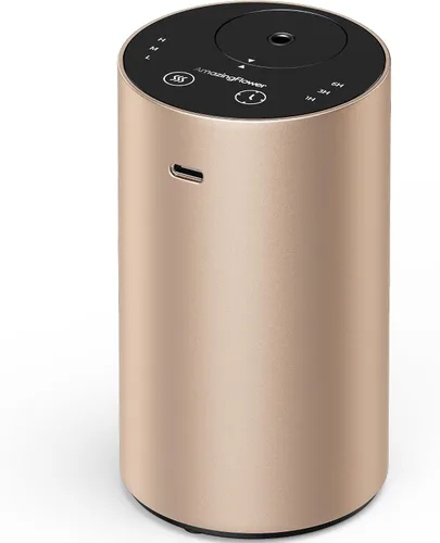 Vista 13 de Difusor de aceite esencial sin agua, difusores de aroma recargables con 3 niveles de niebla y temporizadores, difusor de aromaterapia portátil