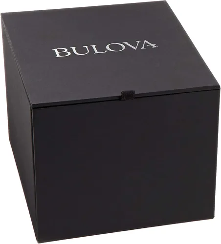 Vista 3 de Bulova Reloj clásico Sutton automático esqueleto con correa de cuero marrón 1.693 in 97A138, café esqueleto, Reloj esqueleto