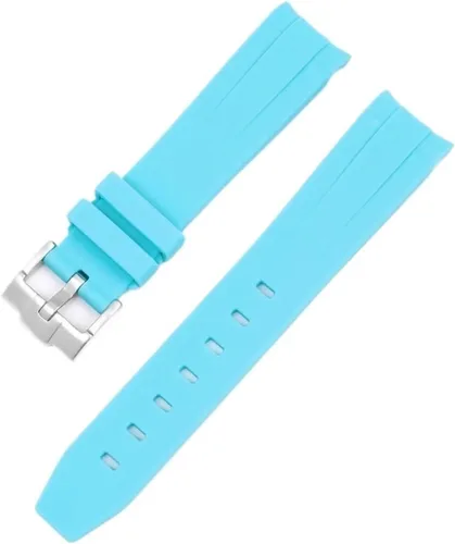 Vista 66 de Correa de camuflaje para Omega Moon Curvo Extremo Pulsera de goma de silicona Hombres Mujeres Sport Watch Band Accesorio 0.787 in