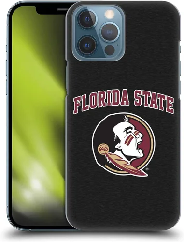 Vista 9 de Head Case Designs Funda rígida con licencia oficial de la Universidad Estatal de Florida FSU compatible con Apple iPhone 13 Pro Max