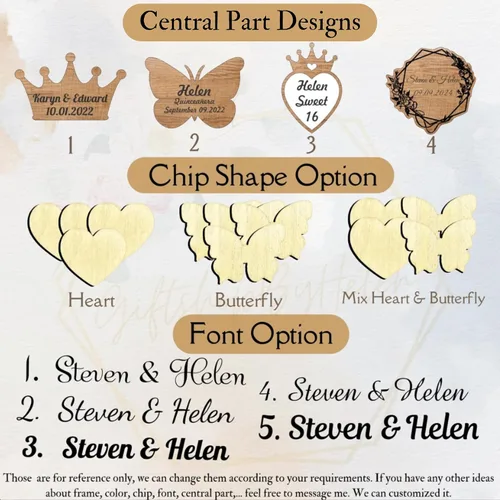 Vista 8 de Alternativa personalizada de libro de invitados con mariposas, libro de invitados para quinceañera, libro de invitados con mariposas para cumpleaños