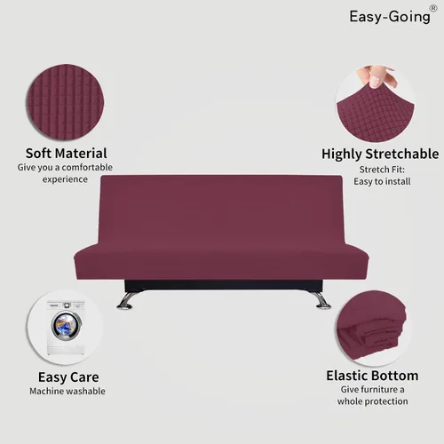 Vista 3 de Easy Going - Fundas elásticas para futón