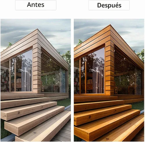 Vista 2 de Aceite de Tung puro 100% natural de 1 galón para acabado de madera
