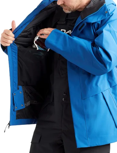 Vista 6 de Dakine Reach - Chaqueta de esquí y snowboard con aislamiento 20K para hombre, color azul ultramarino, talla L
