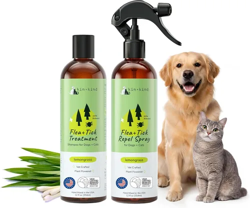 Vista 10 de Kit de protección contra garrapatas (champú de lavanda - spray de lavanda)