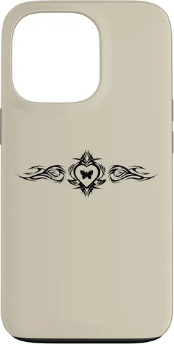 Vista 10 de Butterfly Heart Tattoo Fairycore y2k Grunge Egirl Aesthetic Case for iPhone 17