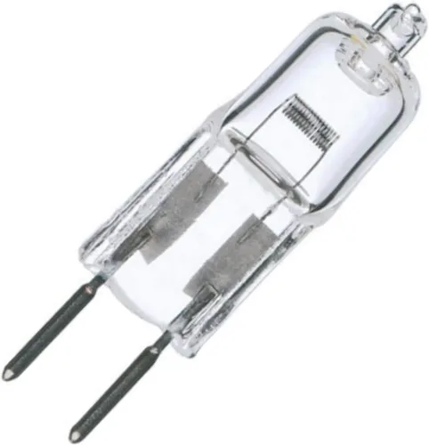 Vista 2 de Satco S4197 - Bombilla halógena de 20 W, 300 lúmenes, T3, base GY6.35, 12 V, transparente, regulable