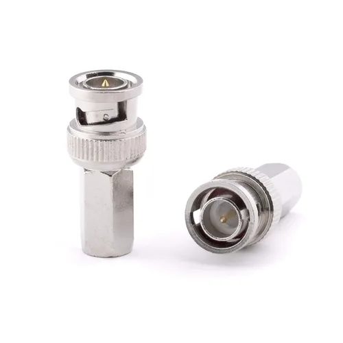 Vista 10 de THE CIMPLE CO Conector de cable coaxial RG6, atornillado (giro encendido) - SDI, HD-SDI, CCTV, seguridad, tarjeta de video, cámara, sin soldadura