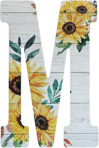 Vista 19 de COLLECTIVE HOME - Letras de madera de 12 pulgadas para decoración de pared, letrero rústico de pared, letreros decorativos para colgar, número