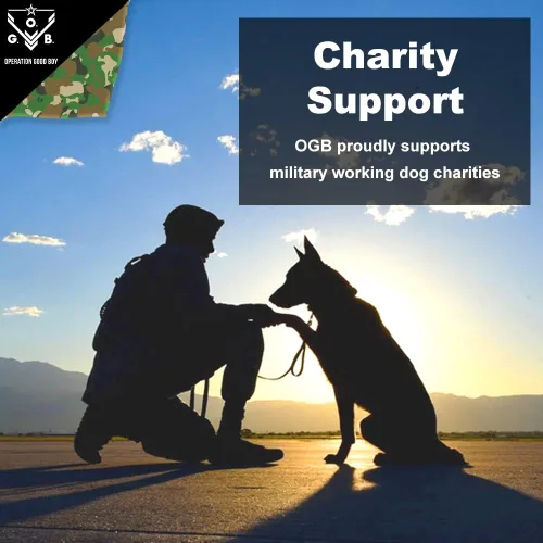 Vista 7 de O.G.B. Operation Good Boy - Almohada de juguete para perros, diseño de tres asas utilizado por entrenadores militares y deportivos, cordones