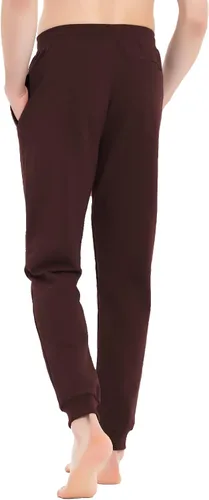 Vista 2 de Idtswch Pantalones deportivos de tiro largo para hombre extra largos con bolsillos con cremallera