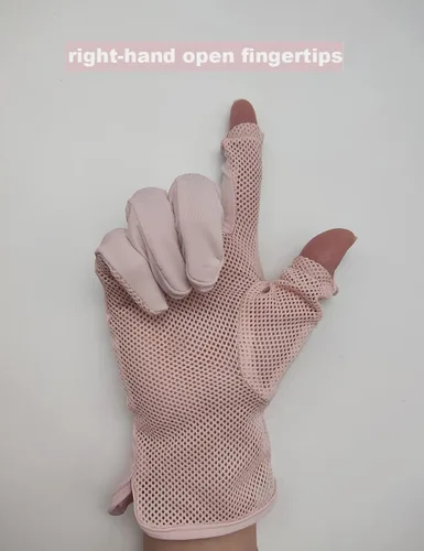 Vista 3 de Guantes de conducción para mujer con protección UV UPF 50+ transpirable para pantalla táctil