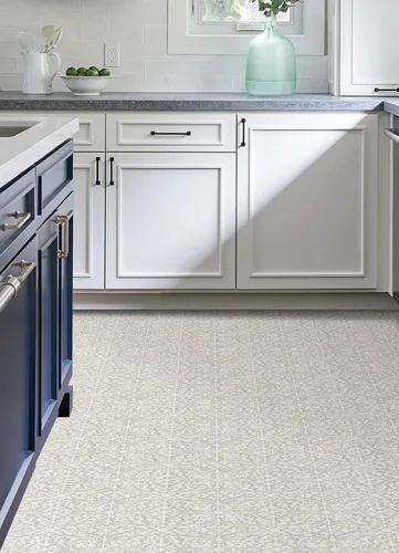 Vista 5 de FloorPops Estate - Azulejos adhesivos para suelo, color gris