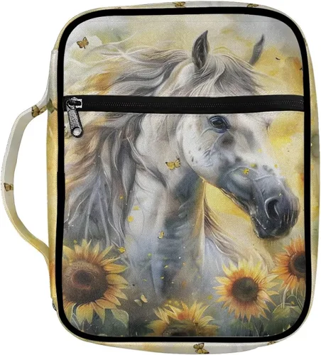 Vista 35 de Funda para la Biblia de Béisbol con Impresión de Agua y Fuego para Niños, Fundas Ligeras para la Biblia, Bolso de Mano para Estudio de la Biblia