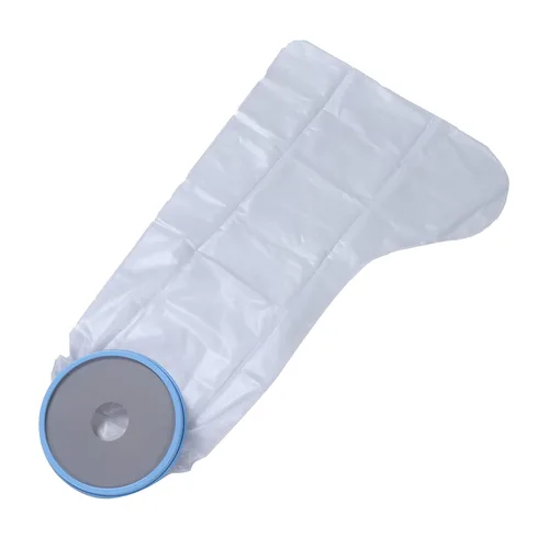 Vista 3 de TANIQIACA Cubierta impermeable para heridas para pierna completa, reutilizable, ducha, baño, protector de fundición