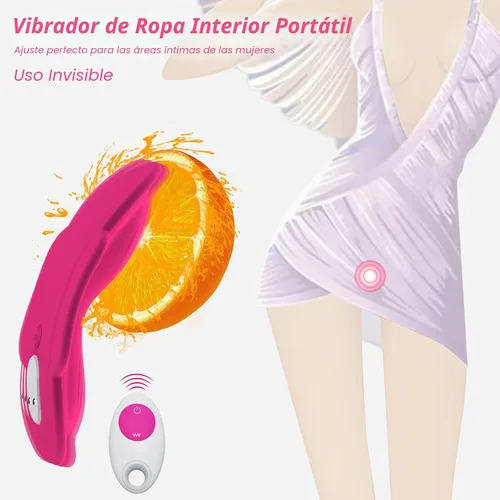 Vista 6 de Vibrador portátil con control remoto por aplicación para ropa interior, juguetes sexuales para adultos para mujeres o parejas, vibrador mini