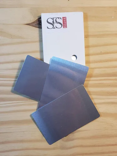 Vista 7 de 25 piezas en blanco oro sublimación metal tarjeta de nombre grueso 0.013 in 3.4 x 2.1 pulgadas impresión tarjeta de visita uso sublimación tinta